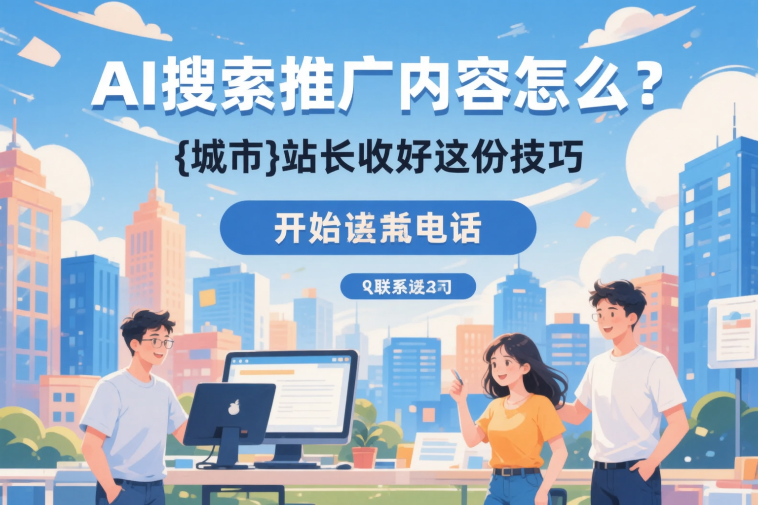 AI搜索推广内容怎么写？阿拉尔站长收好这份技巧