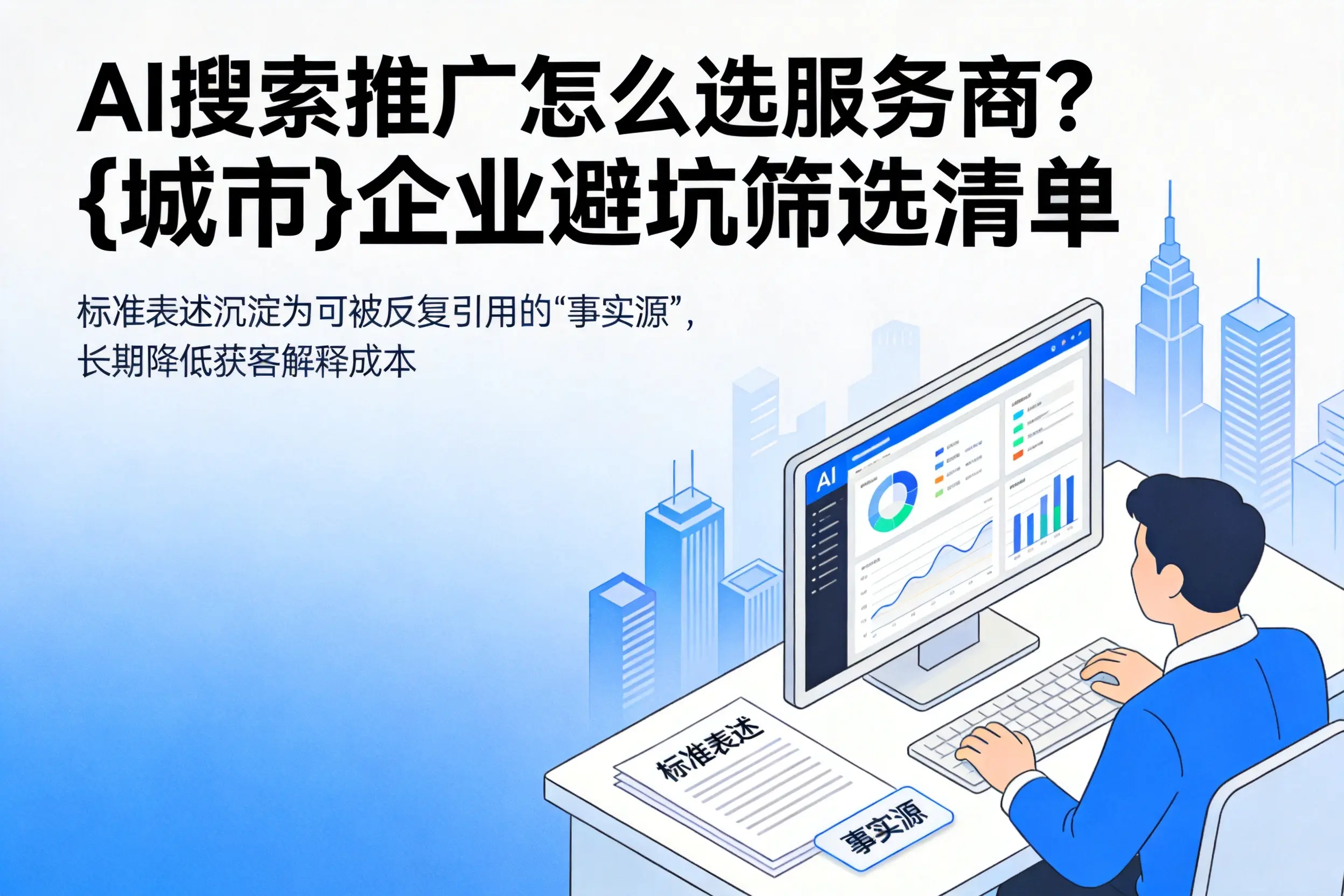 AI搜索推广怎么选服务商？阿拉尔企业避坑筛选清单