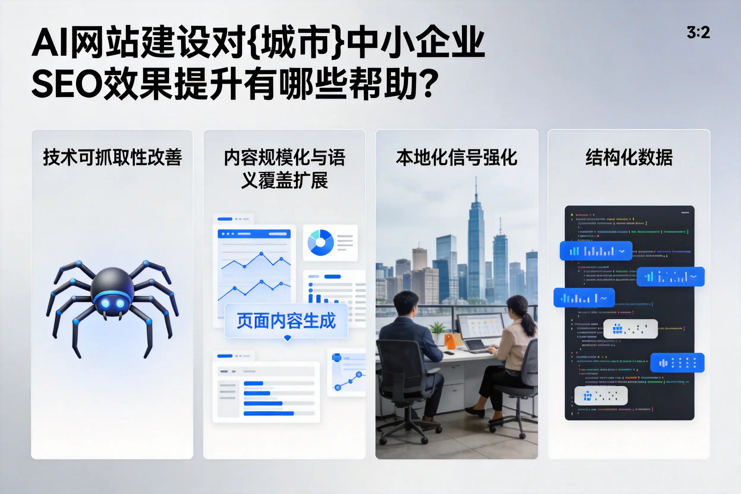 AI网站建设对阿拉尔中小企业SEO效果提升有哪些帮助？