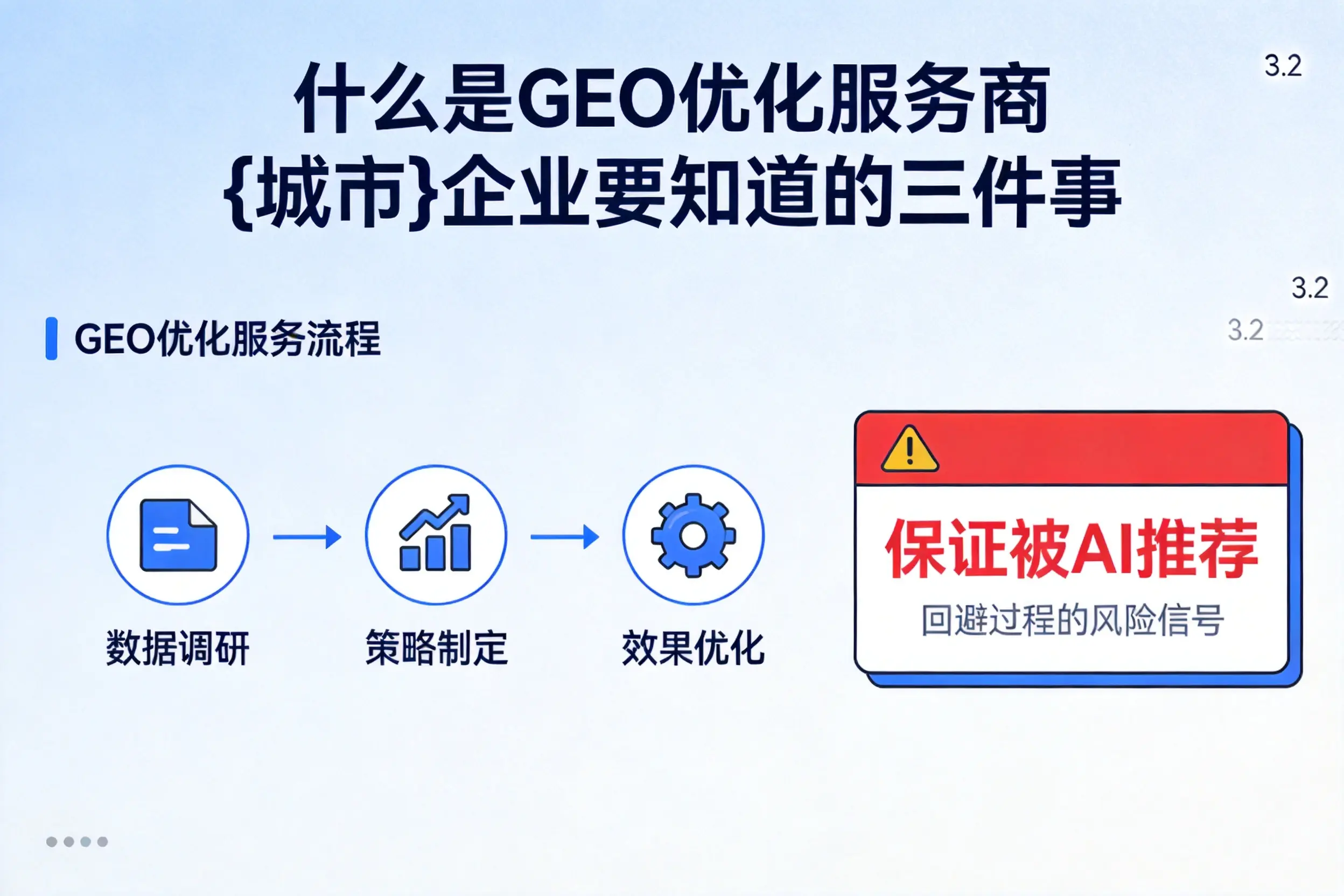 什么是GEO优化服务商阿拉尔企业要知道的三件事
