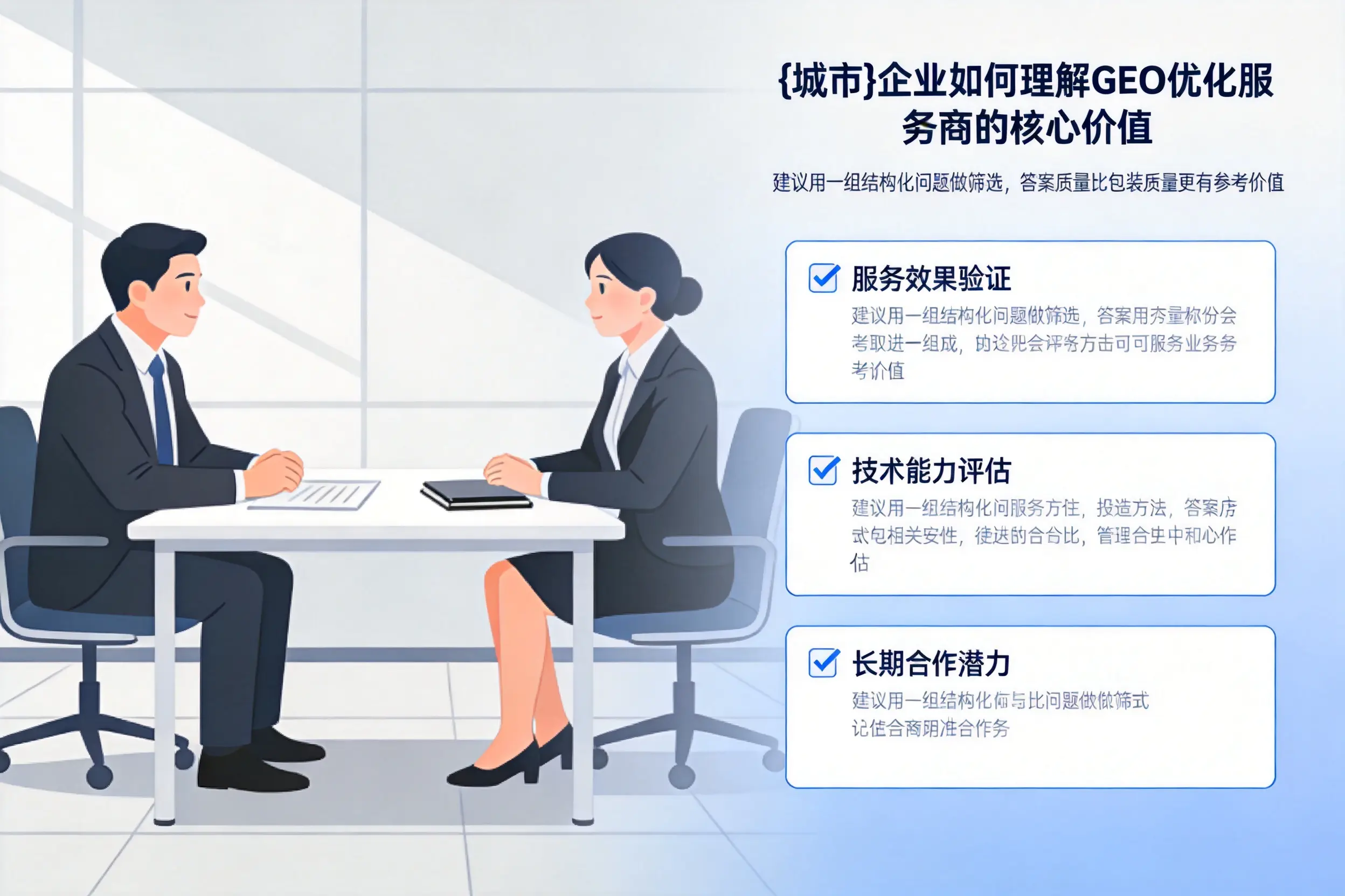 阿拉尔企业如何理解GEO优化服务商的核心价值