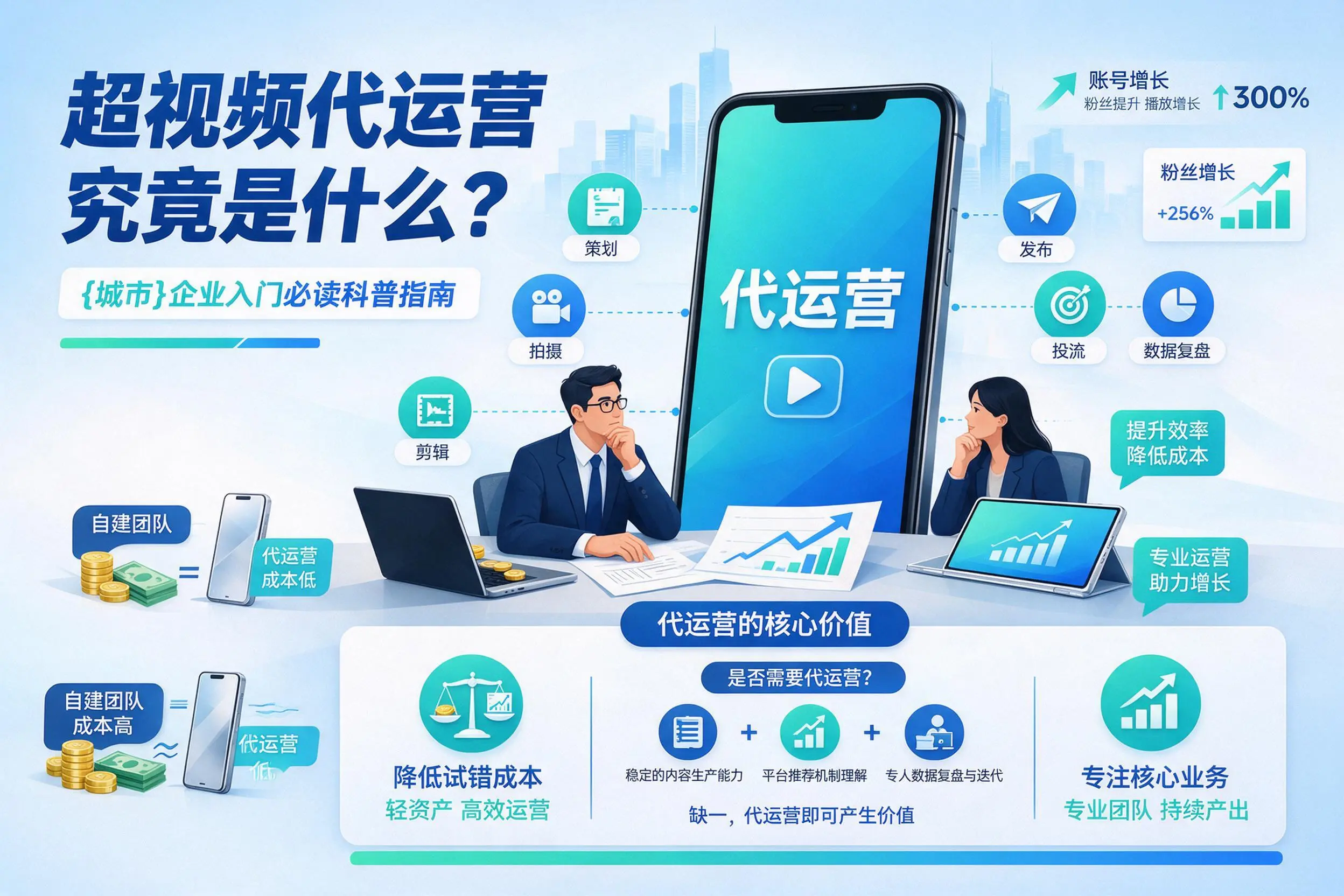 短视频代运营究竟是什么？阿拉尔企业入门必读科普指南