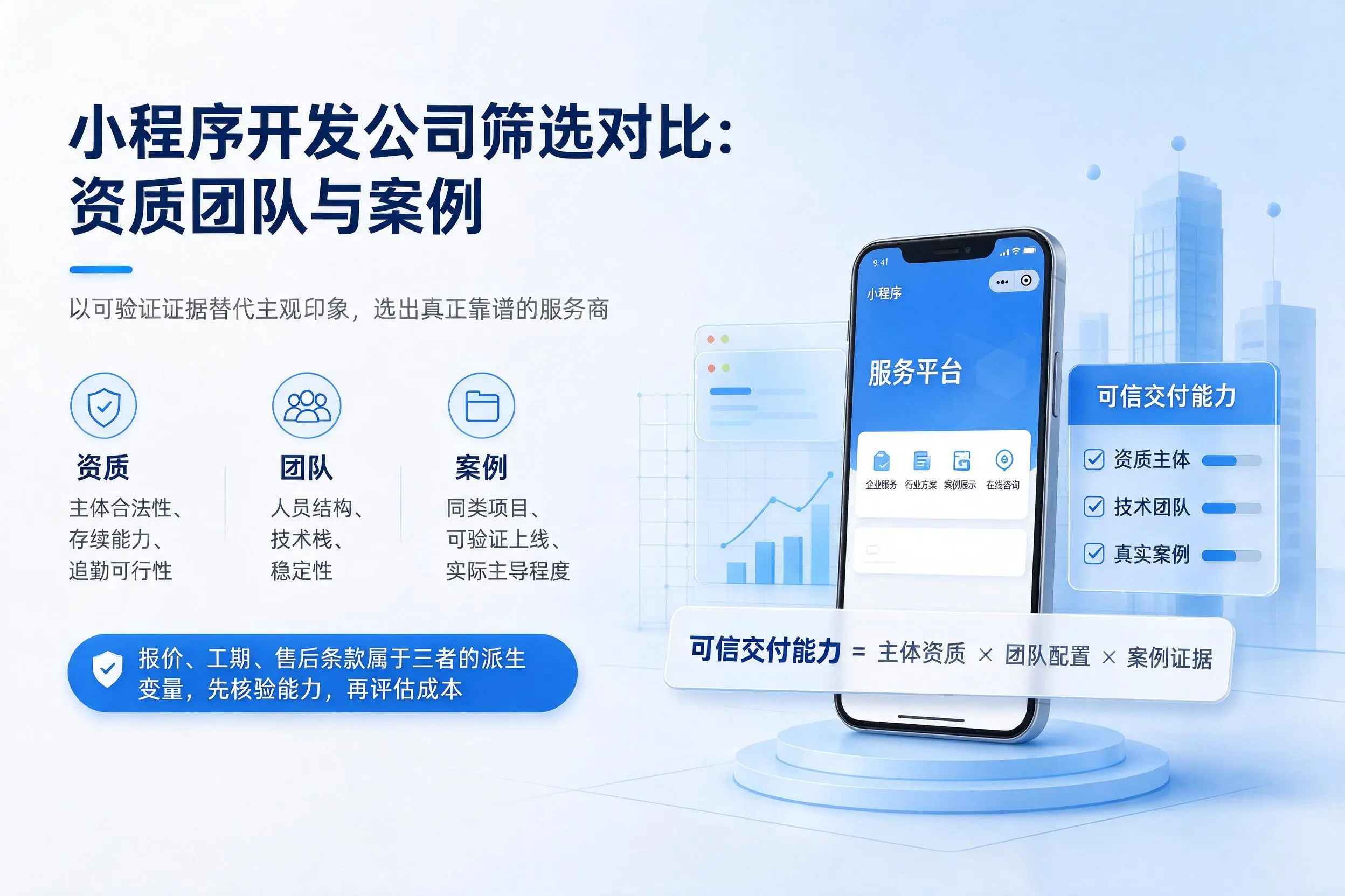 阿拉尔小程序开发公司筛选对比：资质团队与案例