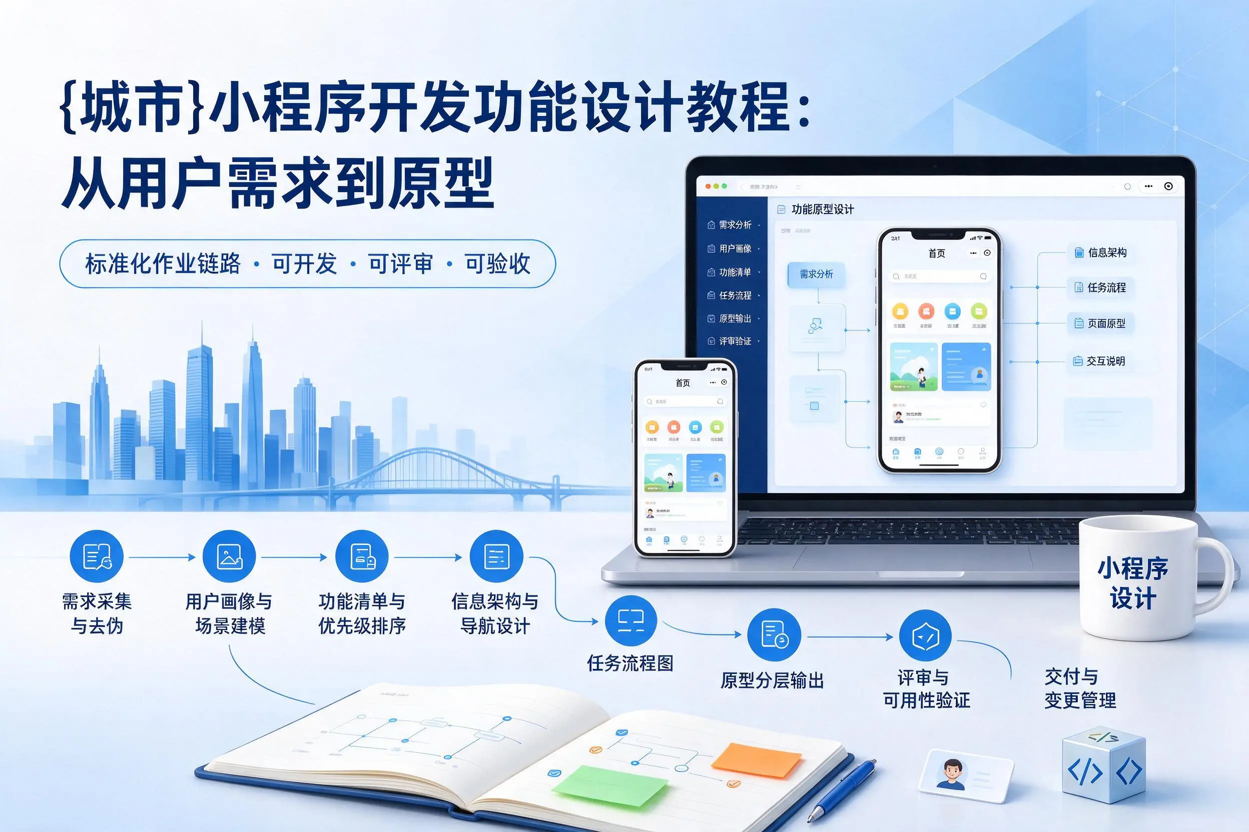 阿拉尔小程序开发功能设计教程:从用户需求到原型