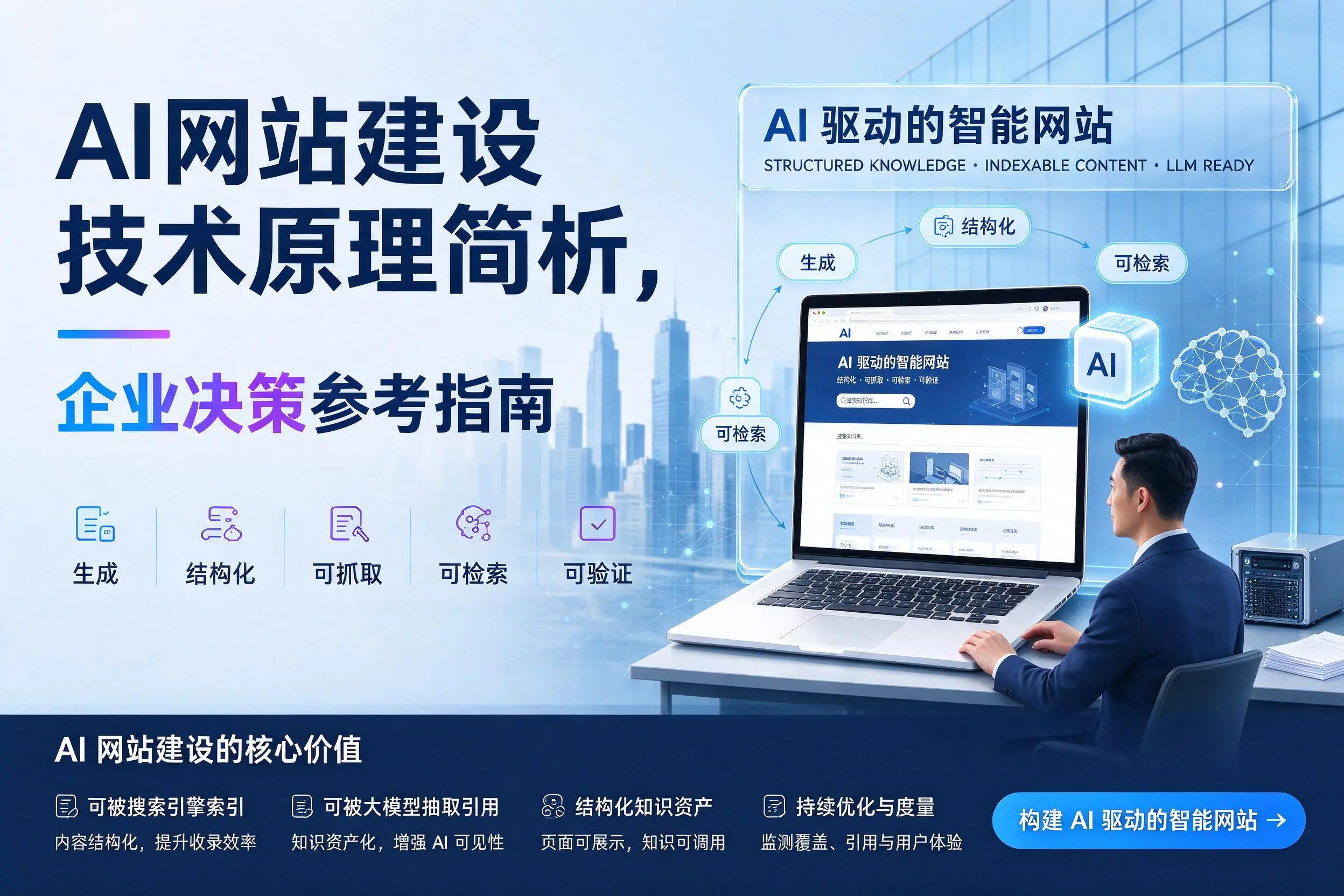AI网站建设技术原理简析，阿拉尔企业决策参考指南